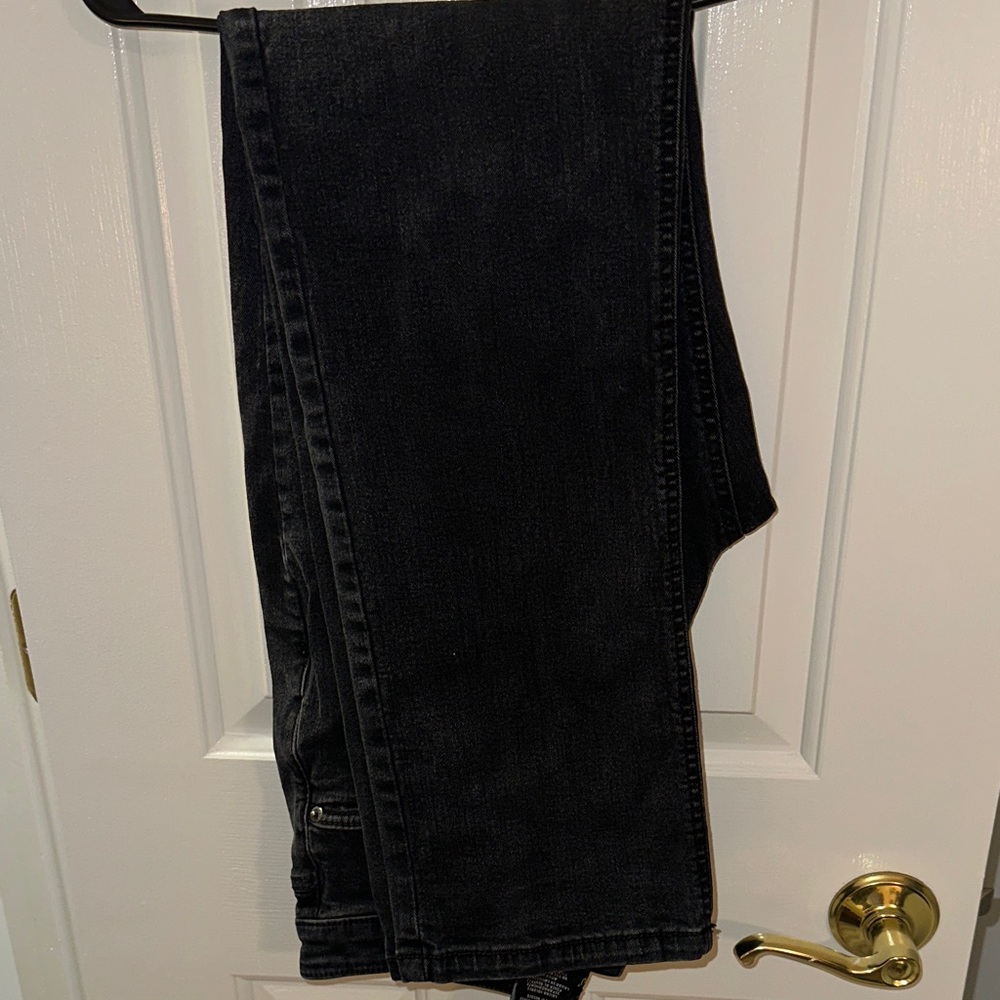 Classic Black Straight Men's Jeans